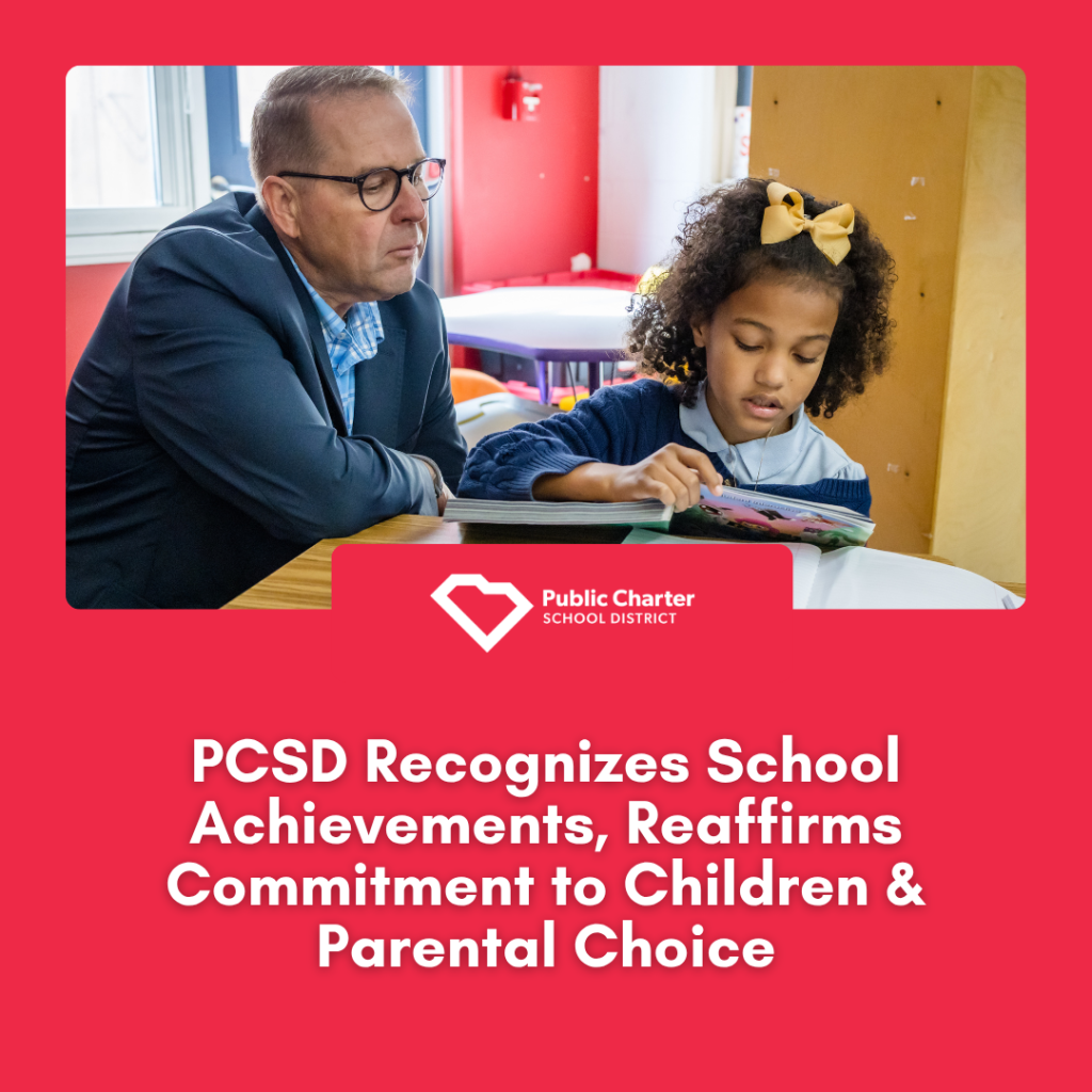 PCSD Recognizes School Achievements, Reaffirms Commitment to Children and Parental Choice